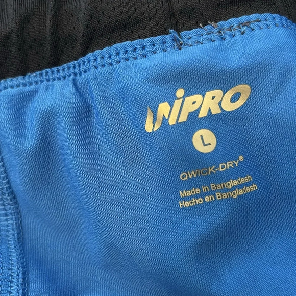 Unipro men’s blue lined athletic shorts size large - Picture 8 of 8